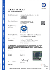 Zertifikat Homann-Medical